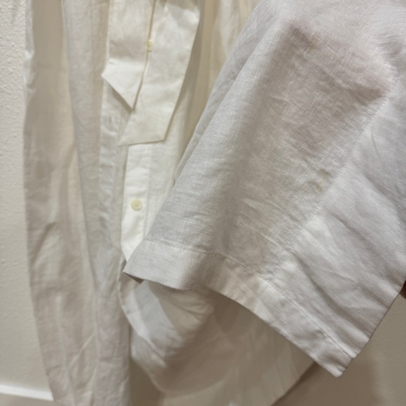 Aritzia Wilfred White Eleta Linen Maxi Dress - Picture 14 of 15